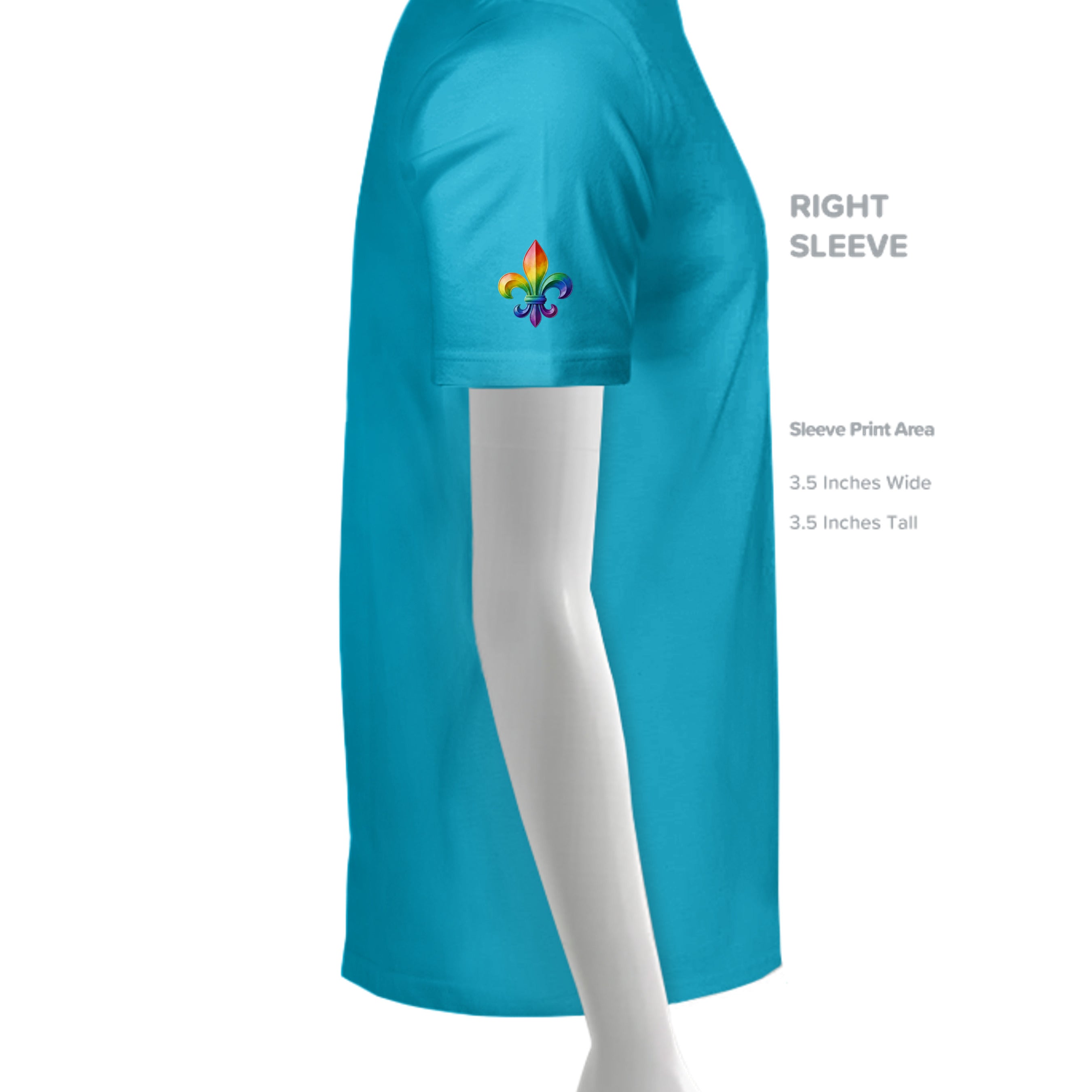 Carolina Blue - 3000 - SLEEVE_RIGHT