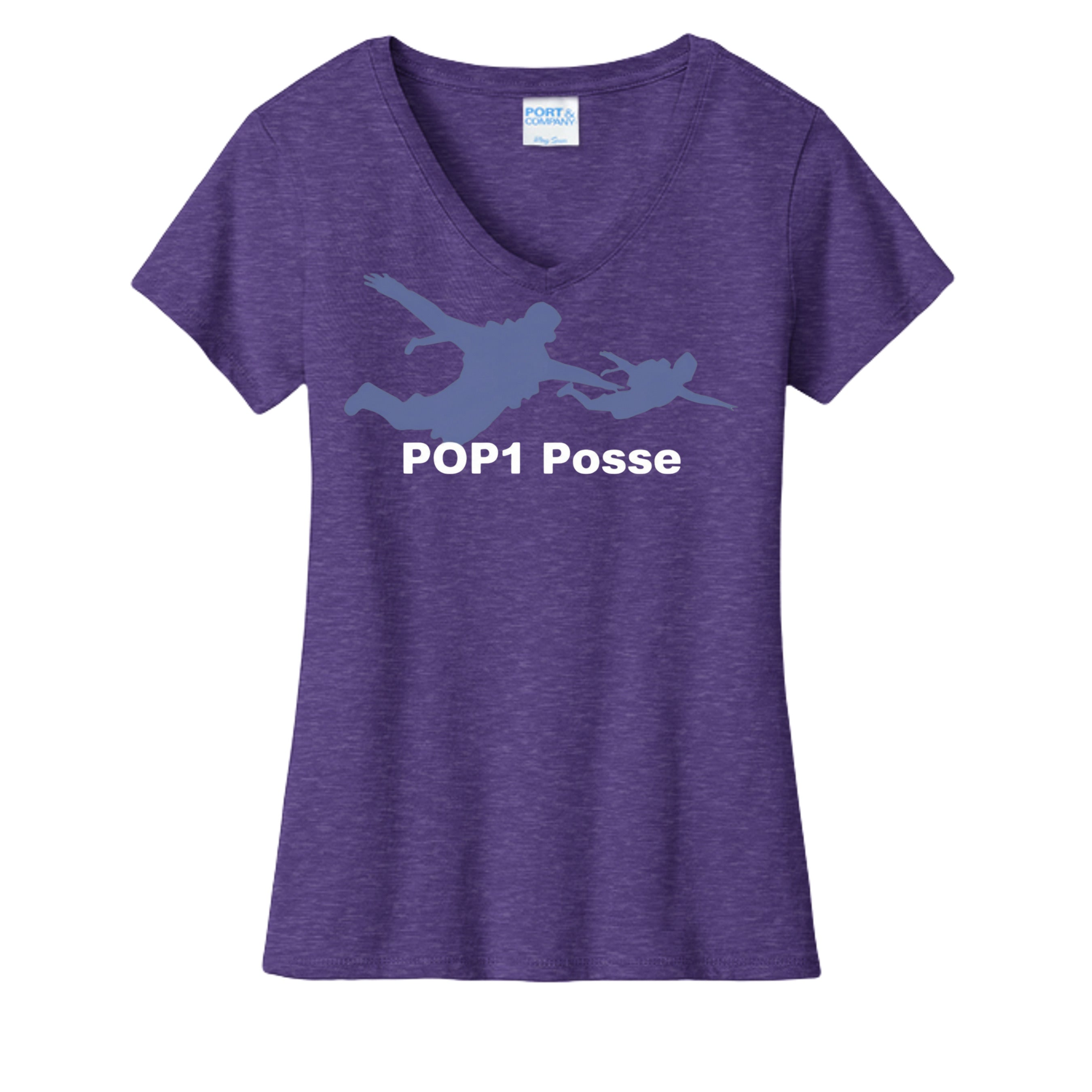Team Purple Heather - LPC455V - FRONT